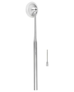 Miltex 1-222 Rabiner Neurological Hammer, 9", Brush & Needle (screw into handle), Chrome