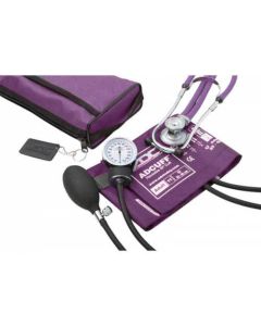 American Diagnostic Corp. 768-641-11AM (768-641MLF) Pro's Combo II S.R. Blood Pressure Kit, Adult, Magenta, Latex Free