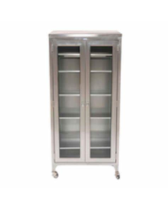 Blickman Paul Freestanding Instrument/Storage Cabinet with 5 Stainless Steel Shelves, 1537970002