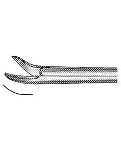 Miltex 19-2159 House-Bellucci Alligator Scissors, Curved Right, 7.4cm Shaft, 5½"