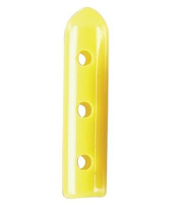 Miltex 3-2505V Solid Vented Instrument Guard, Size 5, 3/16" x 1", Yellow, Non-Sterile, 50/pkg