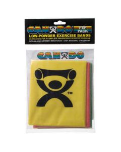 Cando Low Powder Exercise Band PEP Pack