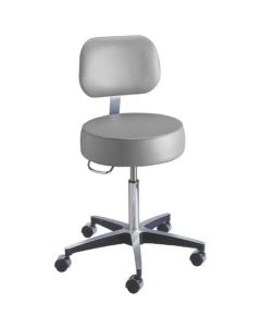 Brewer 11001B-US392 Airlift Exam Stool with Back Rest