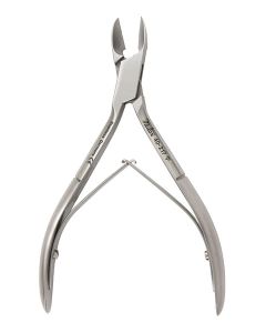 Miltex 40-217 Nail Nippers, 5", Stainless, Concave Jaws, Double Spring