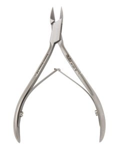 Miltex 40-224 Nail Nippers, 4", Stainless, Straight Jaws, Single Spring