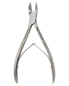 Miltex 40-227-SS Nail Nippers, 6", Stainless, Straight Jaws, Double Spring