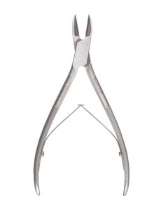 Miltex 40-228 Nail Nippers, 6", Extra Narrow, Stainless, Straight Jaws, Double Spring