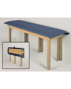 Hausmann 24" x 72" Space Saver Wall Folding Treatment Table