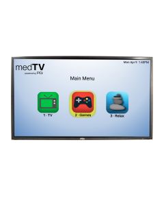 PDi medTV 43" Smart Healthcare-Grade A-Series Pro: Idiom Hospital HDTV LED Patient Television Display, PDI-A43A
