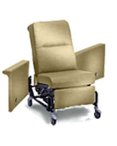 Novum Medical Products, Inc RC300-S 3-Position Recliner Chair w/ 2 Swing Arms and Casters