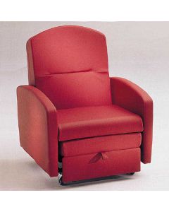 Novum Medical Products, Inc SC211 Sleeper Chair w/ Wood Arm Caps, 300 lb Capacity