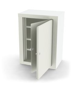 UMF Medical 7780 Double Lock Narcotic Cabinet with Two Door and Three Shelves