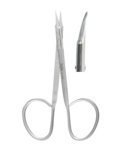 Miltex 9-116 Miltex Stitch Scissors, Curved, Sharp Pointed Tips, Ribbon Style Handles, 3 2/3"