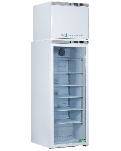 American BioTech Supply Glass Door Refrigerator/Auto Defrost Freezer Combination, 12 Cu. Ft., ABT-HC-RFC12GA