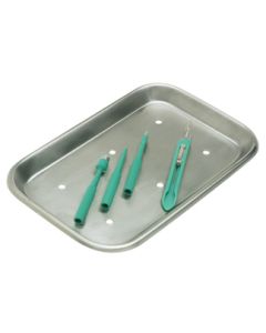 Miltex 3-925 Mayo Tray, Size 19, Perforated, 19 11/64" x 12 23/32" x 33/64"