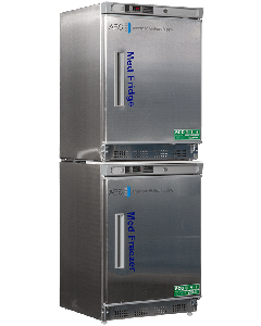 American BioTech Supply 9 Cu. Ft. Solid Door Pharmacy Refrigerator and Freezer Combination,  PH-ABT-RFC-9SSP