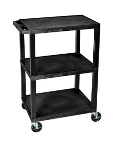 H. Wilson WT34 Tuffy Utility Cart with 3 Shelves