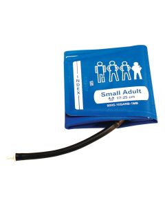 American Diagnostic Corp. 9005-10SARB-1MB Small Adult Cuff with Bayonet Connector, 17 - 25 cm, Royal Blue, Latex Free