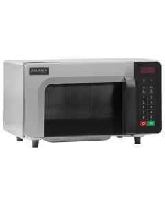Amana 140RMS10TS Amana Stainless Steel Commercial Microwave with Push Button Controls - 120V, 1000W
