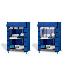 Blue Chip Medical Nylon Cover for Chrome Wire Shelving Cart