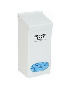Bowman GC-009 Glove Dispenser - Bulk - White Sintra Plastic