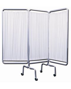 Brandt 70003 Deluxe 3 Panel Screen with Casters