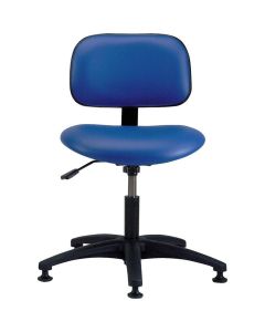 Brewer Ergonomic Vinyl Task Chair with Casters