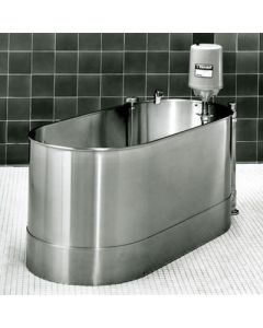 Stationary Lo-Boy Whirlpool, 52" x 24" x 18" - 75 Gallon