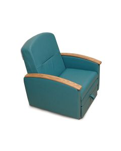 Champion 526 Overnighter Sleeper Chair with Wood Arms