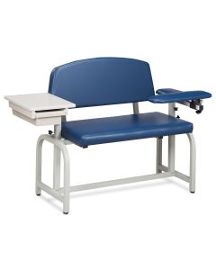 Clinton 66000 Lab X Series, Extra-Wide, Blood Drawing Chair with Padded Arms