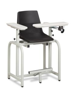 Clinton 66011-P Standard Lab Series, Extra-Tall, Blood Draw Chair with ClintonClean Arms