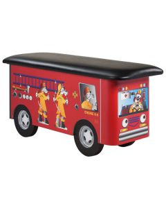 Clinton 7030 Fun Series Pediatric Treatment Table - Engine K-9 with Dalmatian Firefighters