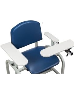 Clinton 665 Clinton Clean stationary arm and flat flip-option for chairs w/upholstered arms