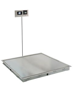 Detecto ID-4848S-855RMP In-Floor Stainless Steel Dialysis Scale with Printer