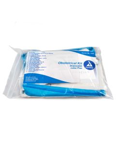 Dynarex Obstetrical Emergency Kits, Bagged, Case of 10