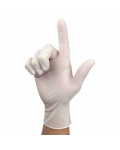 Dynarex 6712 Small Sensi Grip Latex Exam Gloves, 100/Box, 10/Cases