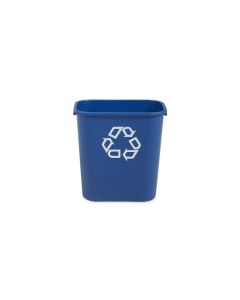 Rubbermaid Recycling bin - Blue, FG295673BLUE