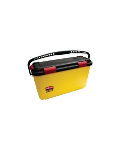 Rubbermaid Hygen Microfiber Charging Bucket- Yellow, FGQ95088YEL