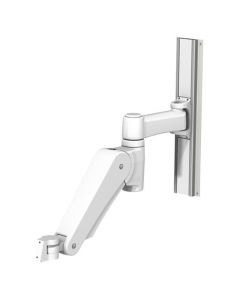 GCX WS-0012-17 VHM-P (Non-Locking) Variable Height Arm with 8"/20.3cm Extension and Fixed Angle Front End for L Brackets - Load Range: 25 - 45 lbs / 11.3 - 20.4 kg