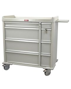 Harloff Standard Line 600 Capacity Punch Card Medication Cart with Standard Package