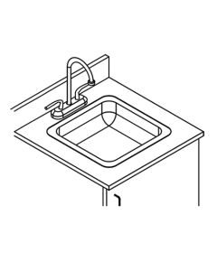 Hausmann Industries S Pro-Line Sink and Faucet Option