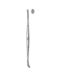 Miltex 26-1452 Dissector, 7½", Style No. 3, Double End, Wax Packer & 6mm Blunt Dissector, Fully Curved