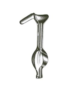Miltex 30-186 Weighted Vaginal Specula, 2 lbs, Straight Blade 1½" x 3¼", Slightly Angled 75°