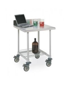 Metro Mobile Worktables w/ Stainless Top and 3-Sided Frame