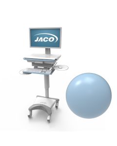 JACO Customization,  Accent Color, Pastel Blue, RAL5024, Antimicrobial Powder Coat, Smooth Gloss, 32-0201-PC