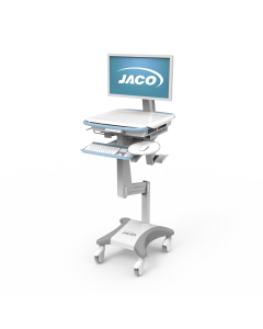JACO One EVO-20 Cart for LCDs with Onboard Hot-Swap LiFe Power System, No Batteries, EVO-20-HS-NB
