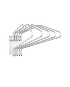 InFab 683100 Rack/Wall-Mounted/Deluxe 5-Arm/Right-Hand Fold