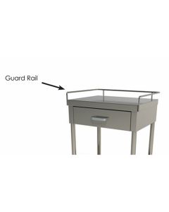 MAC Medical GR_WT 3-Sided Guard Rail, Added To 3 Sides On Top Of Table