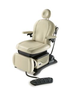 Midmark 641 Barrier-Free Power Procedures Chair with No Rotation - BASE ONLY