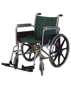 Newmatic Medical 11507 22" Wheelchair with Detachable Footrests